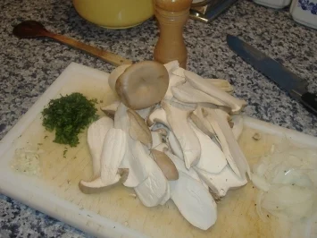 Gebratene Kräuterseitlinge - Rezept