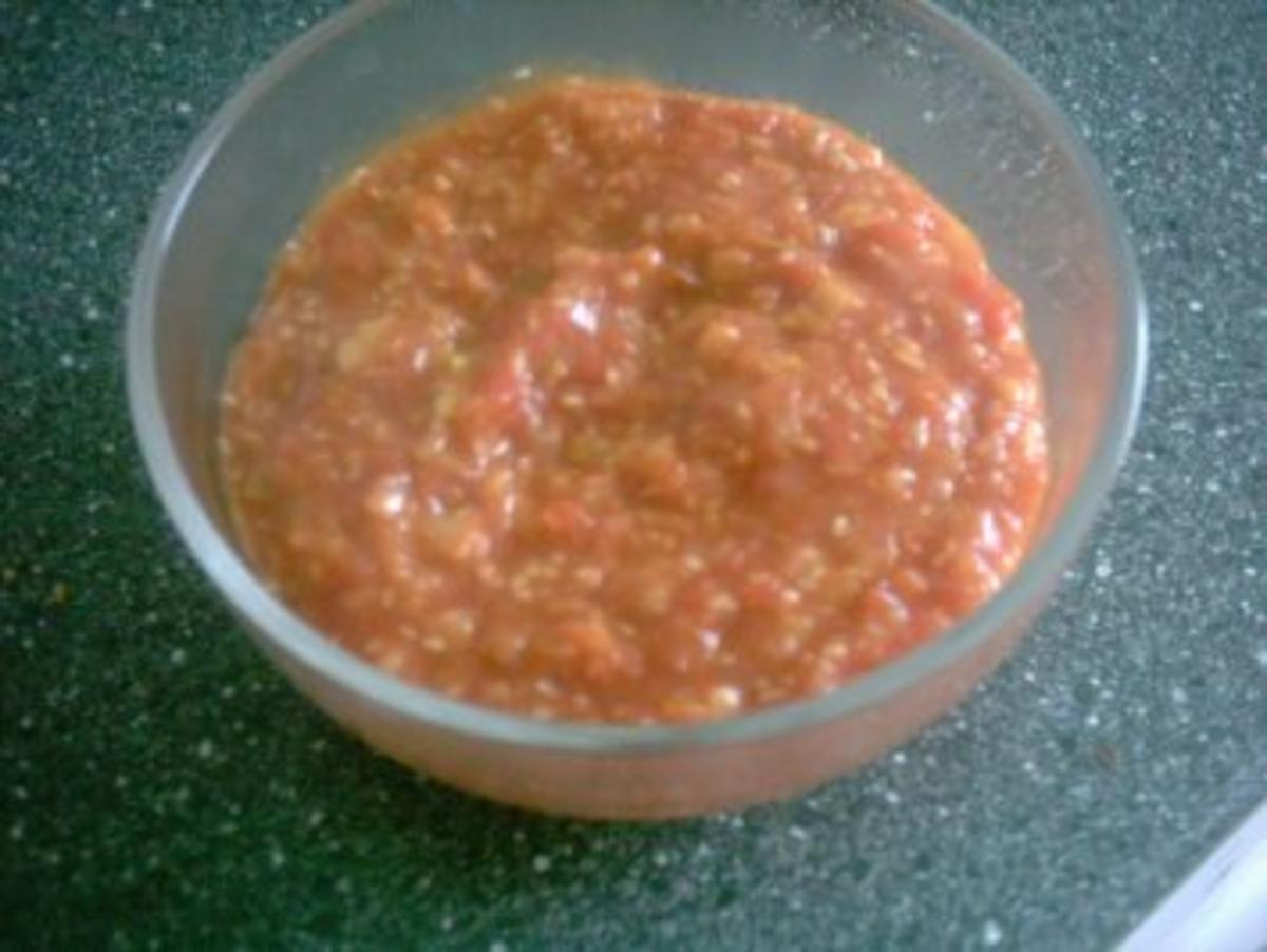 Bilder für Tomaten - Lauch - Soße - Rezept