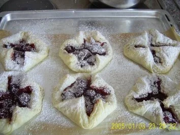 Süße Blätterteig-Teilchen - Rezept - Bild Nr. 7