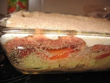 SCHICHTARBEIT- Kartoffel-Tomaten- Auflauf - Rezept - Bild Nr. 5