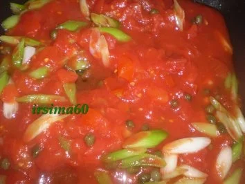 Nudeln mit Thunfisch - Kapern - Soße - Rezept - Bild Nr. 4