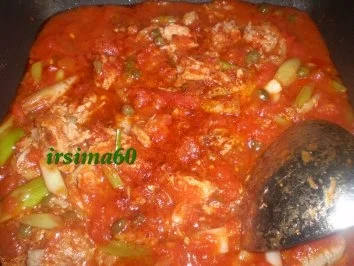 Nudeln mit Thunfisch - Kapern - Soße - Rezept - Bild Nr. 5