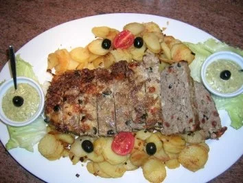 Sauce Gribiche - zu meinem med. Hackbraten - sorry, hatte vergessen zu fotografieren, dahe - Rezept