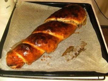 KUCHEN - Nuß-Hefe-Zopf - Rezept