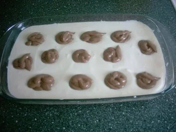 Gepunkteter Käsekuchen - Rezept - Bild Nr. 4