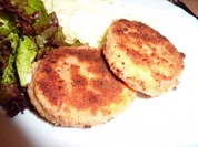 Fl/Rind/Schwein: Jägerschnitzel mit Kartoffelpüree - Rezept