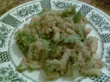 Rezept: warmer Nudelsalat warmer Nudelsalat - Rezept