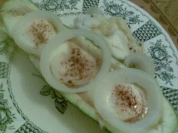 Zucchinischiffchen mit Eierfracht - Rezept - Bild Nr. 5