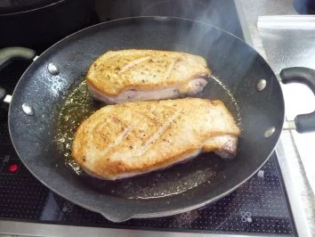 Geflügel - Entenbrust an grünen Bohnen... - Rezept - Bild Nr. 2