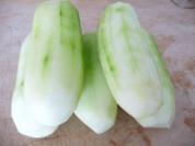 Gemüsebeilage : Schmorgurken in Meerettichsoße... - Rezept