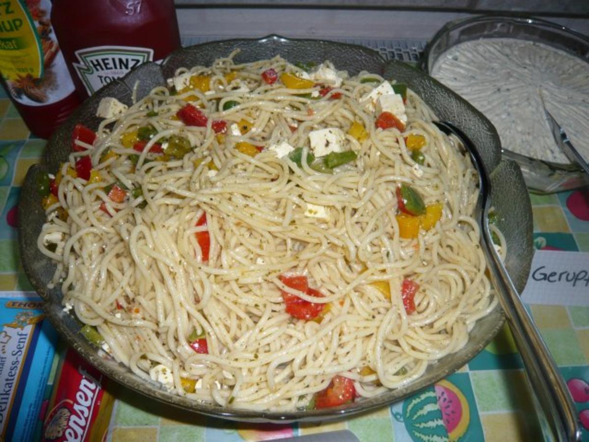 Bilder für Spaghettisalat nach Brigittes Art - Rezept