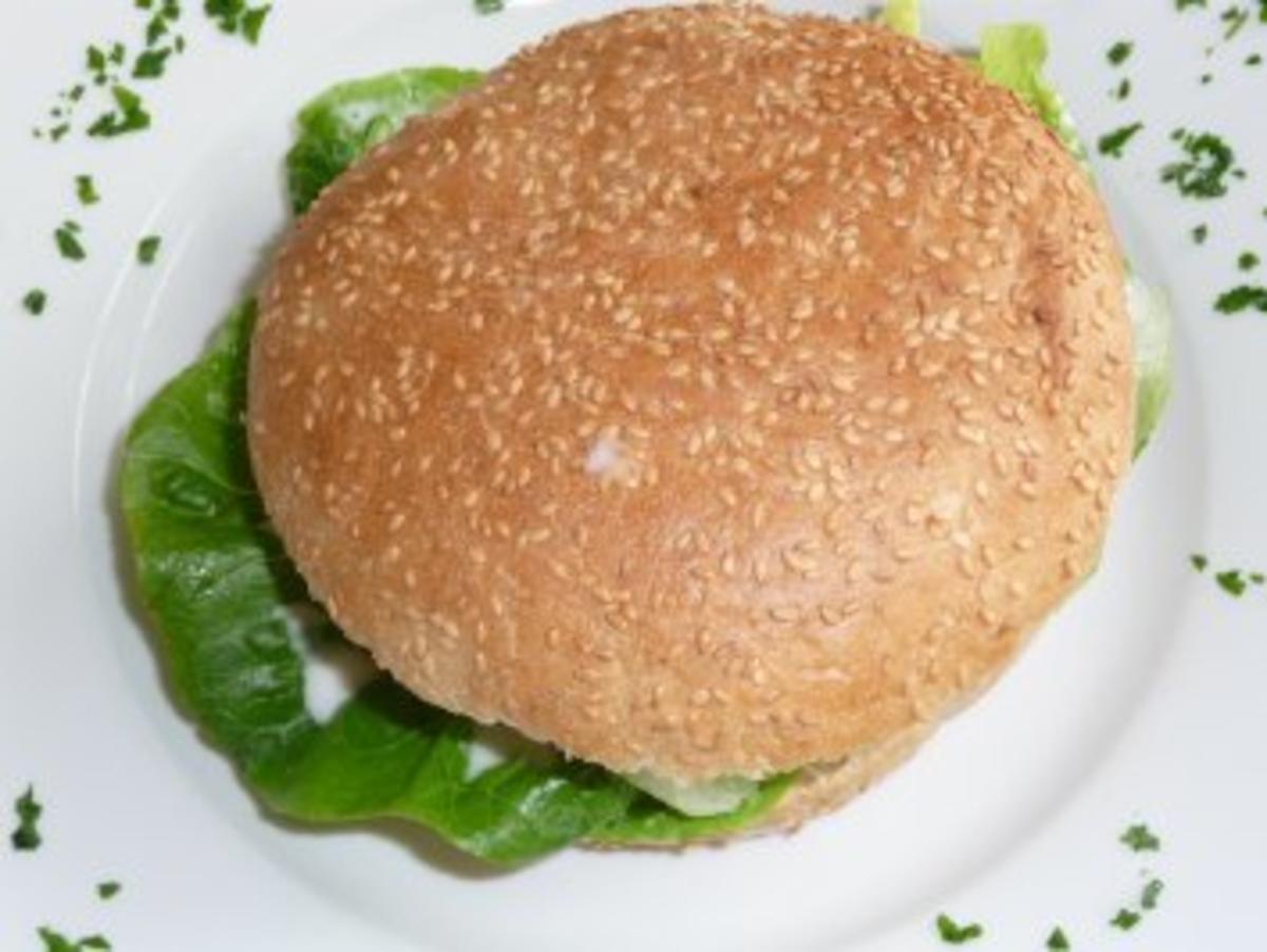 vegetarischer Fladenbrotburger - Rezept - Bild Nr. 2