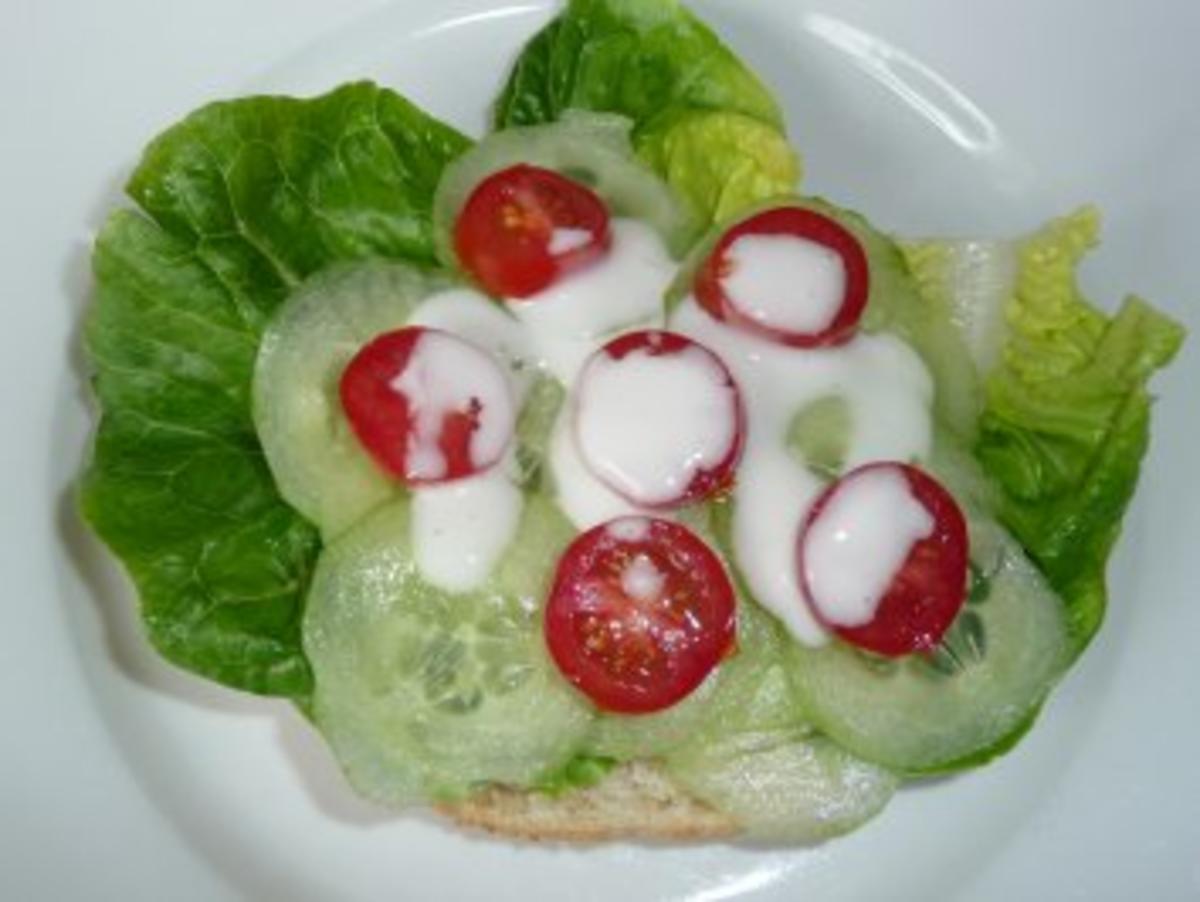 vegetarischer Fladenbrotburger - Rezept - Bild Nr. 4