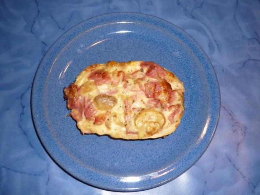 Pizzabrötchen nach Claudias Art - schnell &amp; einfach - von Maikchen