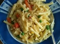Pasta mit Buttergemüse und Ei - Rezept - Bild Nr. 2