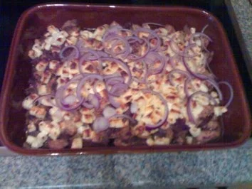 Gyros Pfanne mit Feta - Rezept