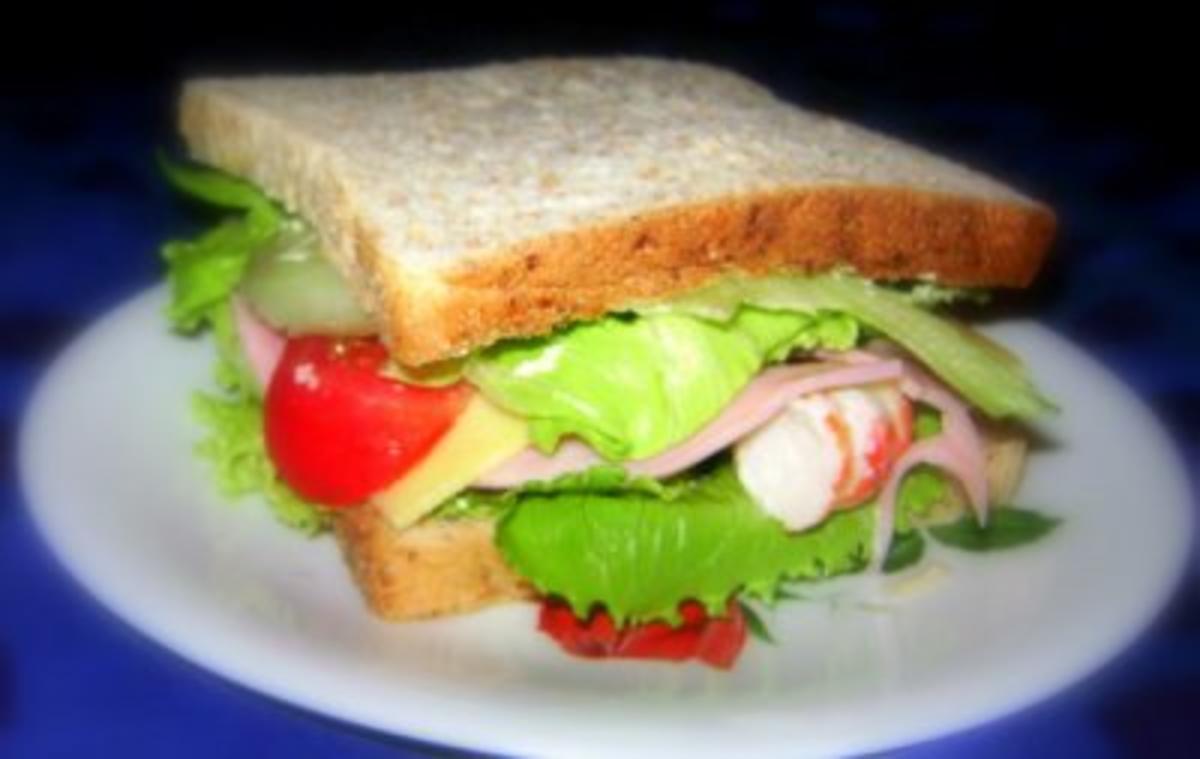 Garnelen Sandwich - Rezept