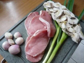 Steinpilze in Ziegenfrischkäse-Sauce mit Minutenschnitzel - Rezept - Bild Nr. 3