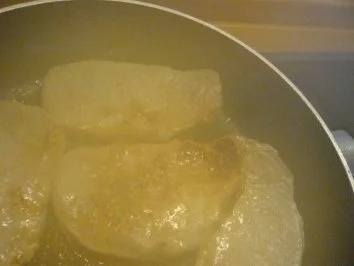 Steinpilze in Ziegenfrischkäse-Sauce mit Minutenschnitzel - Rezept - Bild Nr. 7