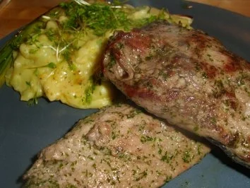 Rezept: Kresse-Kartoffelpü Bild Nr. 3 Kresse-Kartoffelpü - Rezept - Bild Nr. 3