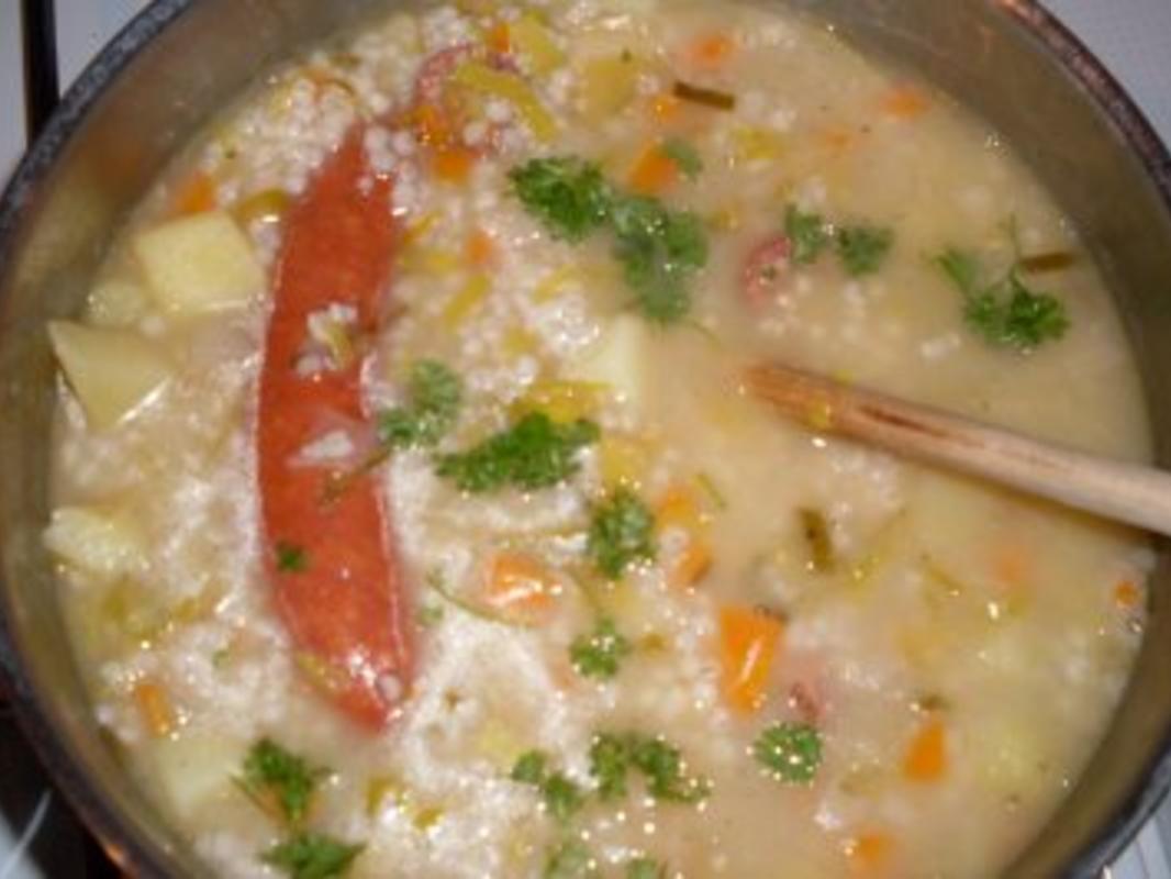 Rheinische Graupensuppe - Rezept mit Bild - kochbar.de