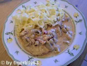Rezept: Kotelett Champignon-Pfanne Kotelett Champignon-Pfanne - Rezept