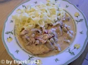Kotelett Champignon-Pfanne - Rezept