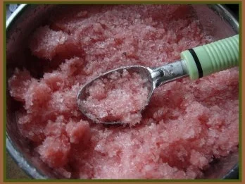 Rezept: Melonensorbet Bild Nr. 2 Melonensorbet - Rezept - Bild Nr. 2