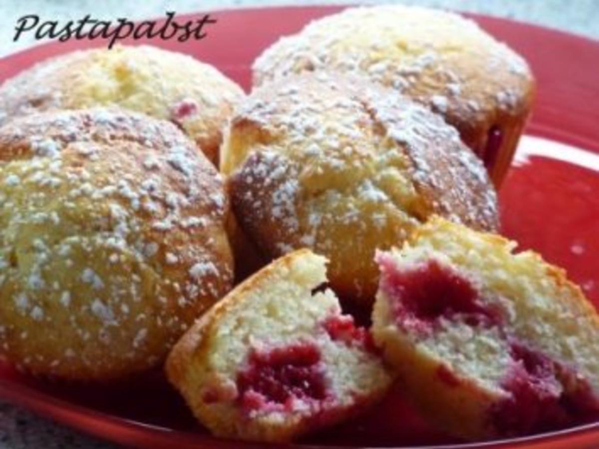 Limoncello Himbeer Muffins - einfach - von Pastapabst