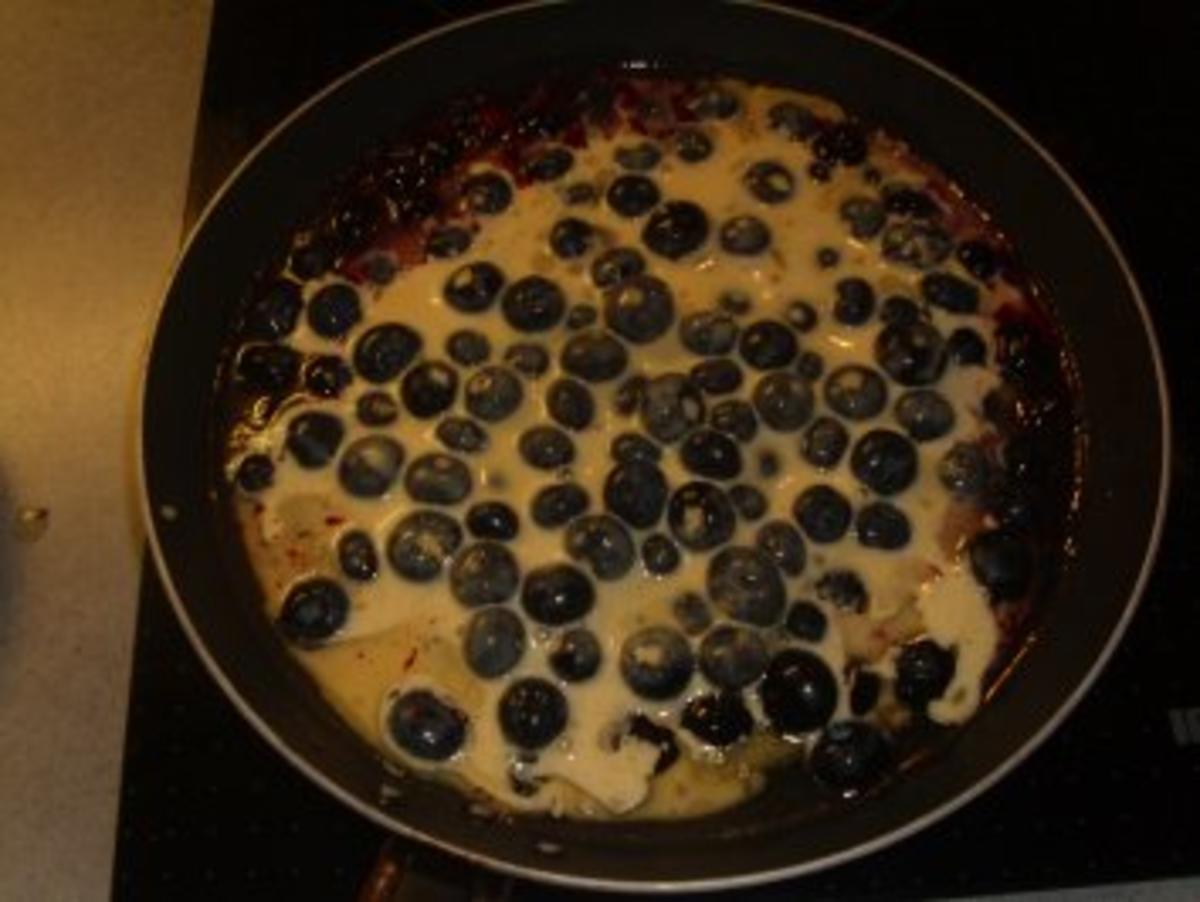 Pfannkuchen: Blaubeerpfannenkuchen - Rezept - Bild Nr. 2