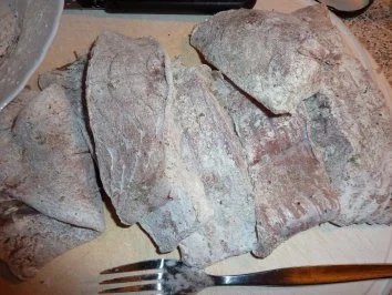 Fisch: Seelachsfilet mit Krabbensoße - Rezept - Bild Nr. 6