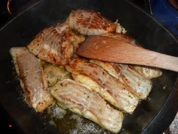 Fisch: Seelachsfilet mit Krabbensoße - Rezept - Bild Nr. 8