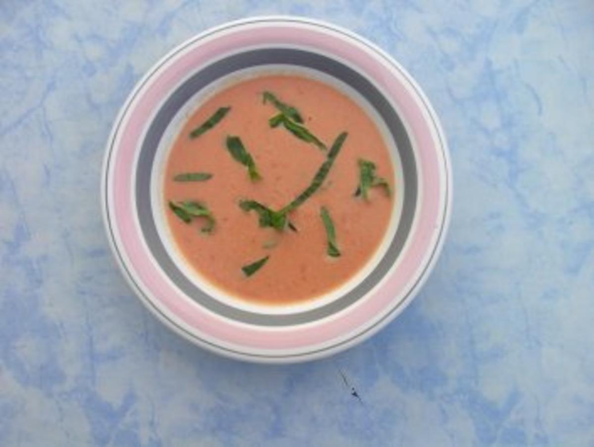 Tomaten - Sahne - Suppe - Rezept