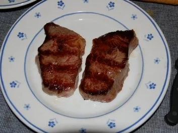 Rezept: Entrecote mit Pfeffersosse Entrecote mit Pfeffersosse - Rezept