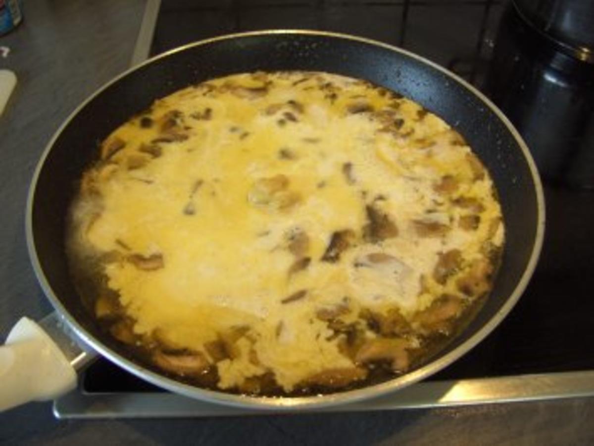 Schweinefilet mit Champignon Käse überbacken - einfach - von KochDaddy