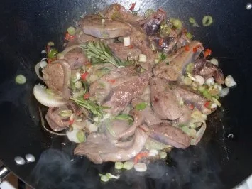 Rezept: Leberstreifen "GELDERLAND" ... Bild Nr. 5 Leberstreifen "GELDERLAND" ... - Rezept - Bild Nr. 5