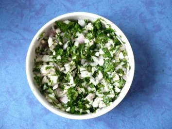 Rezept: Schweinefilet mit Kräuterfüllung Bild Nr. 3 Schweinefilet mit Kräuterfüllung - Rezept - Bild Nr. 3