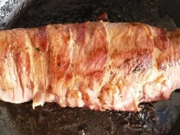 Rezept: Schweinefilet mit Kräuterfüllung Bild Nr. 9 Schweinefilet mit Kräuterfüllung - Rezept - Bild Nr. 9