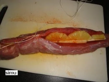 Gefülltes Schweinefilet - Rezept - Bild Nr. 4