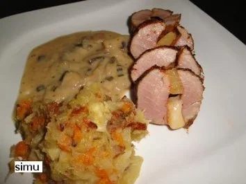 Gefülltes Schweinefilet - Rezept