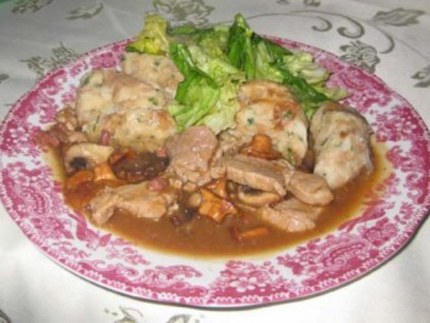 Schweinefilet Geschnetzeltes mit Mischpilzen mein Geburtstagsessen ...