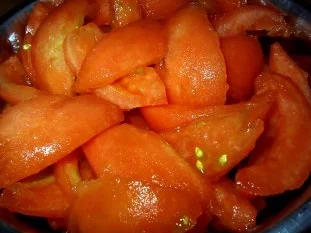 Viktoriabarsch auf Tomatenbett - Rezept - Bild Nr. 2