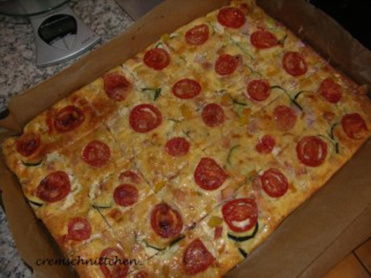 Fingerfood: Gemüsepizza - Rezept - Bild Nr. 2