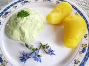 Sahne-Quark mit  "frischen"  Gartenkräutern, ... - Rezept