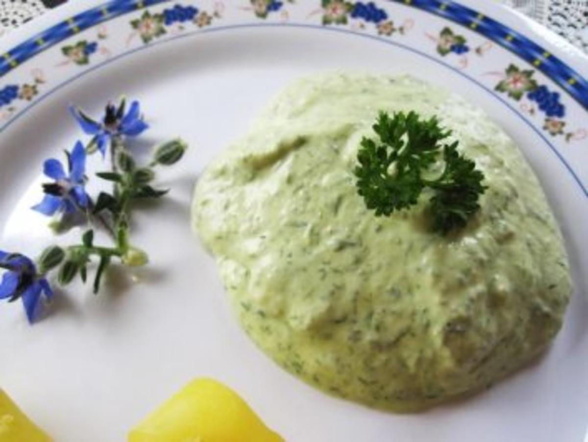 Sahne-Quark mit  "frischen"  Gartenkräutern, ... - Rezept - Bild Nr. 7