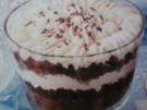Preiselbeer-Schichtdessert - Rezept