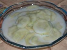 Salate: Omens Gurkensalat mit Buttermilch - Rezept