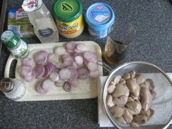 Kalbsnieren, Senfsauce, Cognac,für Feinschmecker - Rezept - Bild Nr. 2