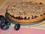 Pflaumenkuchen mit Streusel - Rezept