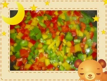 Rezept: Kartoffelblini mit Paprikatatar! Bild Nr. 5 Kartoffelblini mit Paprikatatar! - Rezept - Bild Nr. 5